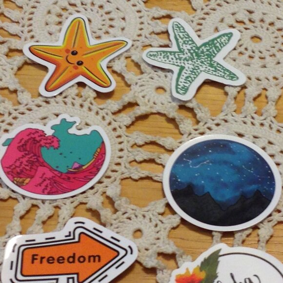 Nature stickers bundle, cellphone, hydroflask, crafts - Picture 2 of 7